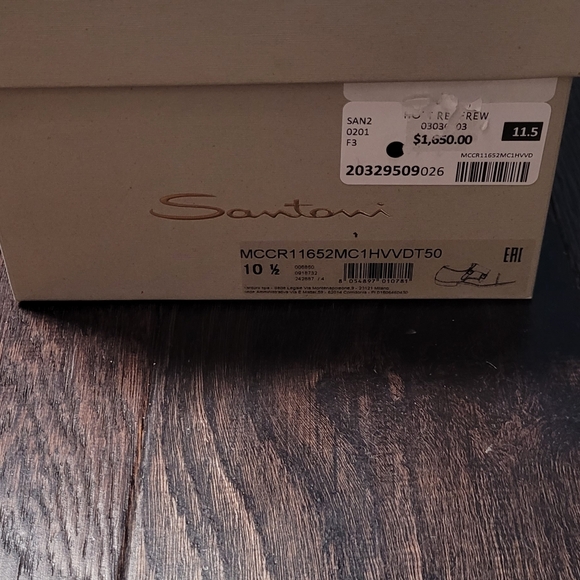 Santoni double monk size 11.5 NWT - Picture 3 of 12